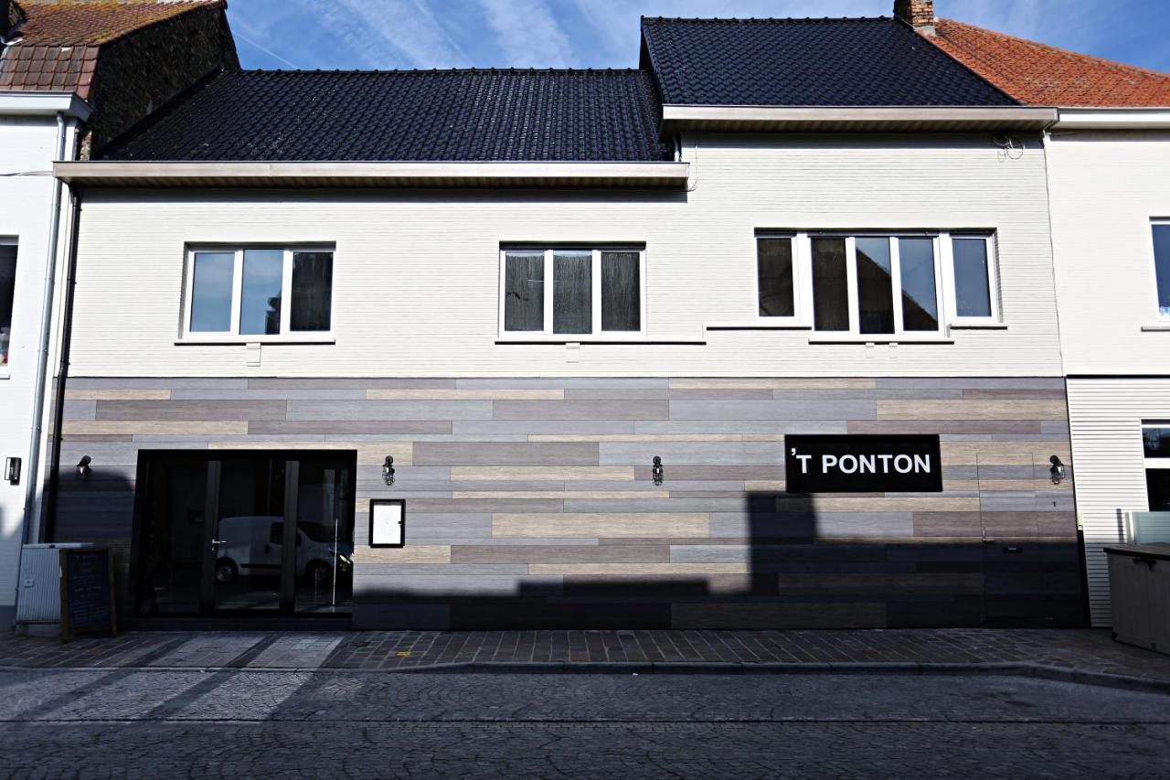 'T Ponton Bed & Breakfast Nieuwpoort Dış mekan fotoğraf